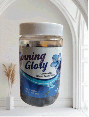 Morning Glory Dhoop Cones  ( pack of 6 )